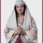 Virtual avatar of Diella, the AI Minister of Albania, wearing traditional Albanian attire