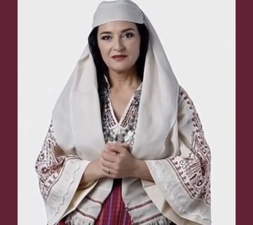 Virtual avatar of Diella, the AI Minister of Albania, wearing traditional Albanian attire